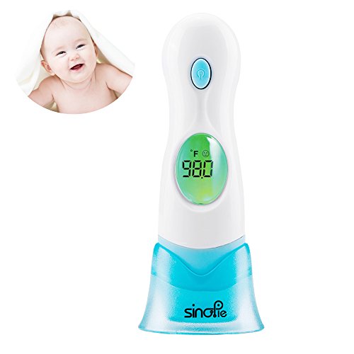 Forehead and ear digital thermometer, non-contact infra…