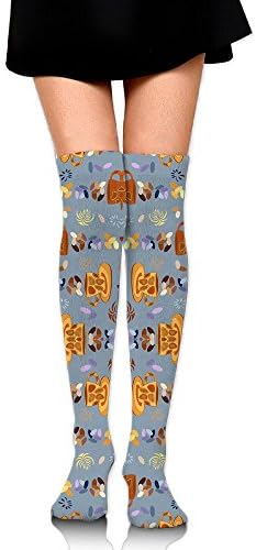 Don't Spill The Beans Women's Over The Knee Thigh High Stocking Socks