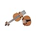 CHUYI Novelty and Cute Violin Shape Design 8GB USB 2.0 Flash Drive Pen Drive Memory Stick Storage Cool Thumb Drive U Disk Gift