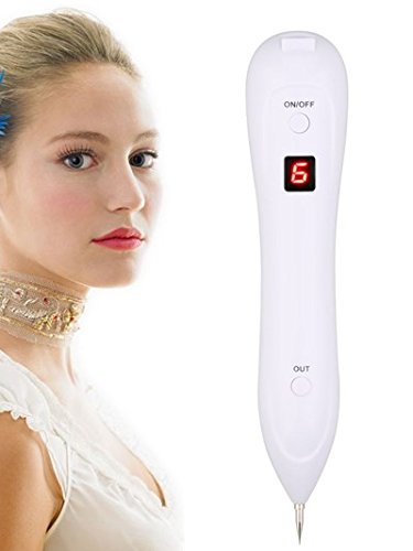 Mole Removal Pen Spot Tattoo Remover Pen For Tag Nevus Freckles Dark Spot Birth Mark Skin Pigmentation Age Spots  beauty Skin Machine With LCD