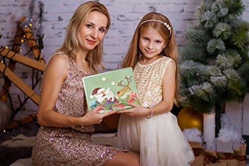 Advent Calendar 2022 for Girl,Christmas Countdown Calendar,24-Days Xmas Gifts for Kids DIY Charm Bracelet Making Kit,Best Friend Gifts for Adult Women