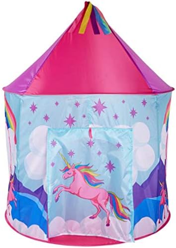 AM ANNA Kids Play Tent Portable Pop Up Tent with Foldable Tote