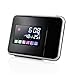 GEARONIC TM Projection Digital Weather Black LED Alarm Clock Snooze Color Display w/ LED Backlight