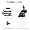 YMCRLUX-Webcam-Lighting-for-Zoom-Calls-Virtual-Meeting-Video-Conferencing-USB-LED-Ring-Light-for-Laptop-Computer-Monitor-Desk-Wall-and-Mirror-with-Suction-Cup YMCRLUX Webcam Lighting for Zoom Calls, Remote Conference, Virtual Meeting, Video Conferencing, USB LED Ring Light for…