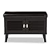 Baxton Studio FP-6793-Espresso Storage-Benches, Dark Brown