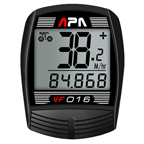DREAM SPORT Bike Computer Bicycle Speedometer and Odometer 16Function