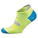 Balega Hidden Dry 2 Moisture-Wicking Socks For Men and Women (1 Pair), Neon Yellow, Medium