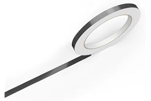 RVINYL 3M 50 Vinyl Pinstriping Tape Roll in Black 12 10-1/4" x 150ft - Auto Decal Striping Sticker - Gloss Finish Adhesive UV Resistant Film - Car Body Side Stripes