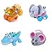 GINOVO 4pcs/Lot Wind Up Toy Wind-Up Animal for Baby, Toddler and Kid (Camel + Elephant + Crocodile + Mouse)