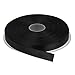 Topenca Supplies Black Ribbon - 1/2 Inch x 50 Yards Double Face Solid Satin Ribbon Roll for Gift Wrapping, Wedding, Sewing, and Crafts
