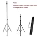 Yosoo Adjustable Steel Tripod Stand Holder for Hair Salon Cosmetology Mannequin Manikin Training Head Long Hair Models Practice Hairdressing with Carry Bag Lightweight Durable