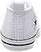 Converse CT Baby Boys First Star Leather High Top Sneaker, White, 3 Infant