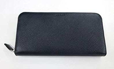 Amazon プラダ メンズ Prada ラウンドファスナー長財布 サフィアーノ ネイビー P323 並行輸入品 Prada プラダ 財布