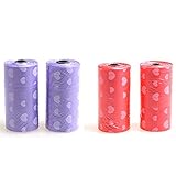 Fourthdec 4 Set/80 Counts Liners for Mini Trash Can 10.6x5.1 - Random Color