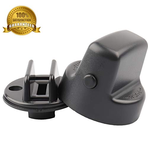 Ignition Key Knob Push Turn Switch Base Key Ignition Knob Set D461-66-141A-02, D6Y1-76-142 Fits for 2006-2007 Mazda 6, 2007-2012 Mazda CX-7, 2007-2015 Mazda CX-9 4 door D46166141A02, D6Y176142 - Thumbnail 6