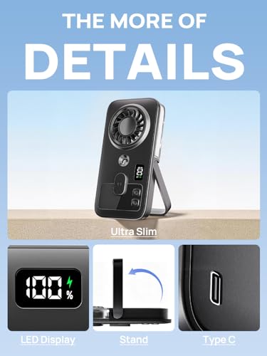 Kssvzz Handheld Fan with Water Cooling, Portable Mini Spray Mist Battery Fan with 4 Speeds & Water Spray, Quiet Lightweight Rechargeable USB Table Fan for Travel, Home Office, Outdoor