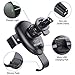 CHOETECH Wireless Car Charger, Gravity Air Vent Phone Holder Fast Wireless Charging Car Mount Compatible with iPhone Xs MAX/XS/XR/X/8/8+, 10W Fast Charge Samsung Galaxy S10/S10+/S9/S9+/S8/S8+
