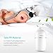 USB Car Humidifier with Cool Mist Portable Ultrasonic Mini Humidifier Vehicle Plug-in Silent BPA Free 180ml for Travel/Desktop/Office/Room/Kids - Black, Birthday
