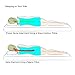 Silqui Small Neck Memory Foam Contour Pillow (Size 15.75 x 9.25 x 2.75), Thin Low Profile, Helps Facilitate Proper Alignment for Zen Relaxation, Uses: Neck, Back, Lumbar, Travel, Children, Toddlers