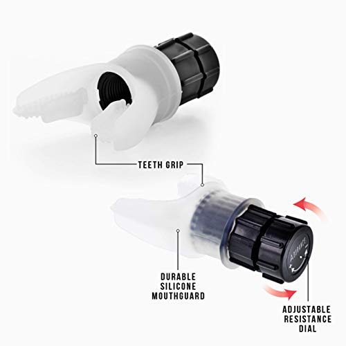 Adurance Breathing Exercise Device, Lung Health Exerciser High Altitude Training Device with