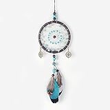 Ricdecor Indian Dream catcher Wind Chimes Feather Pendant wall hanging home decoration (Boho style)