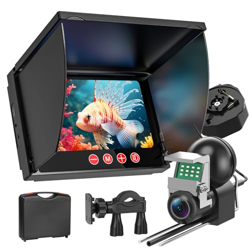 Underwater Fishing Camera,1080P Portable Fish Finder with 5