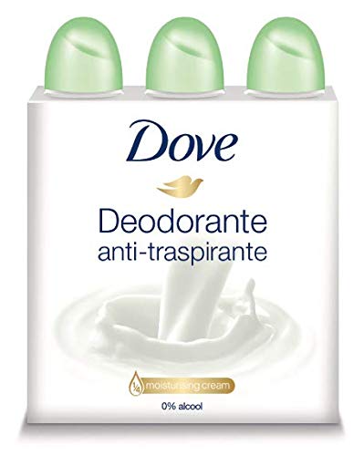 Dove Antiperspirant Deodorant - Pack of 3 x 250 ml