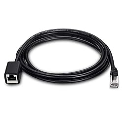 Ruaeoda Ethernet Extension Cable 25 Ft, Shielded