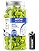 Mpow Super Soft Sleeping Earplugs 60 Pairs with a Carry Case, 32dB NRR Noise Reduction Ear Plugs, Foam Earplugs for Sleeping, Working, Studying, Mowing, Shooting-Grass Green