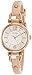 Fossil Women's ES3745 Georgia Gold-Tone Stainless Steel Watch with Leather Strap