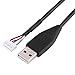 Serounder 2M USB Mouse Line Wire Cable Replacement Repair Accessory for Logitech MX518 Game Mousethumb 3