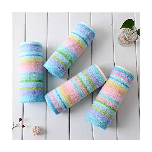 Egles Square Kitchen Dish Towel 100% Cotton Terry Dishcloth 15x26 inches (Pack of 4)