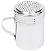 (Set of 2) 10 Ounce Stainless Steel Dredge with Handle, Metallic