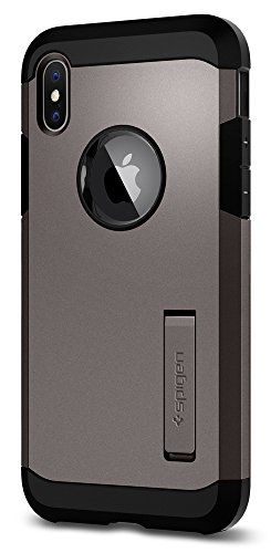 Spigen-Tough-Armor-iPhone-X-Case-with-Kickstand-and-Extreme-Heavy-Duty-Protection-and-Air-Cushion-Technology-for-Apple-iPhone-X-2017