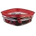 Rubbermaid Premier Easy Find Lids Food Storage Container, 3 Cup, Racer Red