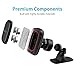 APPS2Car Magnetic Phone Car Mount, Universal Cell Phone Holder for Car with Powerful Magnets, Dashboard Mount for iPhone, Samsung and All Smartphones