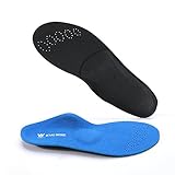 Orthotics Insoles/Inserts/Pads with Arch Supports for Flat Feet,Plantar Fasciitis,Feet Pain,Pronation,Heel Pain for Men and Women Shoes (US Men 7-7 1/2-Women 9-9 1/2 (10.25