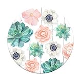 Multi-Function Holder,Amstand Expanding Stand Pop Grip Mount Socket For all Smartphones and tablet devices, Fashion Air Sac Cell Phone Holder (Aspyn Succuletn Flower)