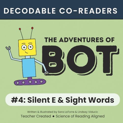 Amazon.com: The Adventures of Bot #1: CVC & Sight Words