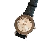 ADI By Israel Defense Store Judaica Hebrew Alphabet Women's Watch, Leather, Silver, Quartz