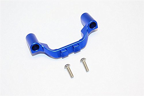 GPM For Traxxas E-Revo Brushless/E-Revo VXL 2.0 / Revo/Revo 3.3 Upgrade Parts Aluminum Front Gear Box Protector Mount With Screws - 1Pc Set Blue