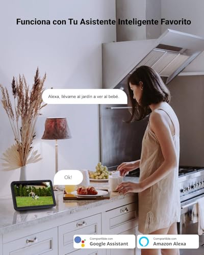 ARENTI Cámara de Seguridad Exterior O3, 4MP 2.5K Cámara WiFi Alexa IP65 Impermeable, Camaras de Vigilancia con Audio Bidireccional y Detección de Movimiento, Compatible con Alexa y Google Assistant