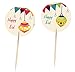 Zaffron Shop Eid Lanterns Party Cupcake Toppers (12 pack)