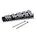 ammoon 30 Note Glockenspiel Xylophone Wooden Frame Percussion Musical Instrument