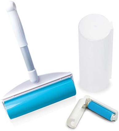 Sticky Lint Roller Reusable Remover Brush Picker Set Cleaner Pet Hair (Large+Small)