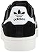 adidas Originals Men's Campus Sneakers, Black/White/Chalk White, (10.5 M US)