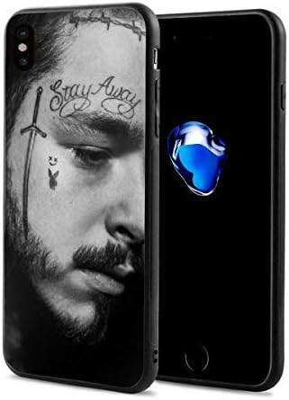 Post Malone Personalized Screen Protector Rugged Cover Dust-Proof Shockproof Drop-Proof Scratch-Resistant Shell for Apple iPhone X Case 5.8 Inch