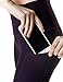 TSLA TM-FYP54-BLK_Small Yoga Pants High-Waist Leggings w Side Pockets FYP54
