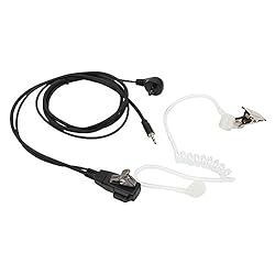 QINREN 1 Pin 2.5Mm Covert Acoustic Tube Earpiece