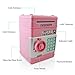 Safe Coin Bank for Kids - Authentic ATM Money Saver Keeps Cash, Toys, and Jewelry Inside Safe Inside - Auto Insert Bills and Electronic Password - Cool Piggy Bank Makes A Great Birthday Gift